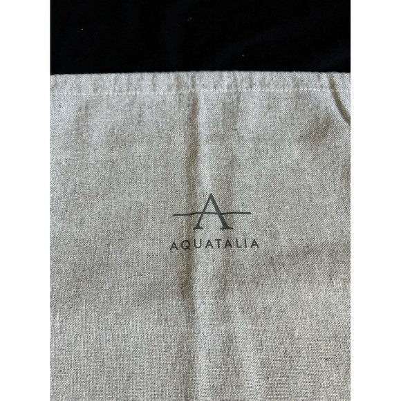 Authentic Aquatalia Storage Drawstring Dust Bag Cotton Gray 19" x 21" - Picture 2 of 7
